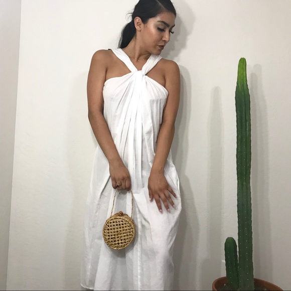 Vince Dresses & Skirts - • Vince Twisted Front Shift Dress •